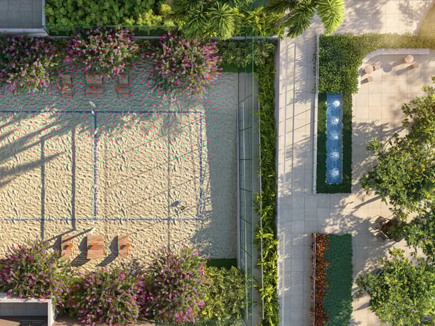 Quadra de Beach Tennis