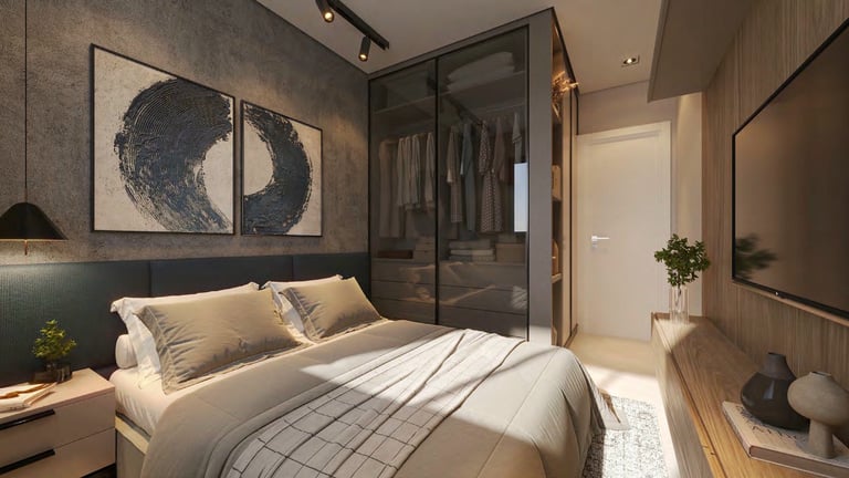 Suítes com Acabamento Premium